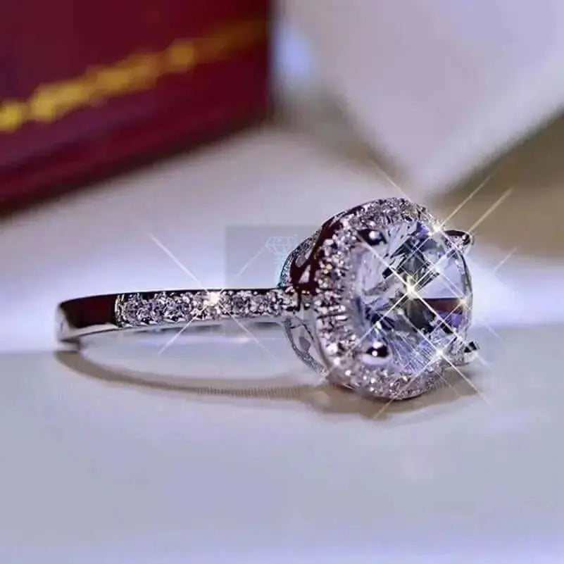 0.5-2ct Sparkling Moissanite Rings - Uniquely You Online