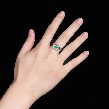 0.98ct Natural Emerald Emperor Ring - Uniquely You Online