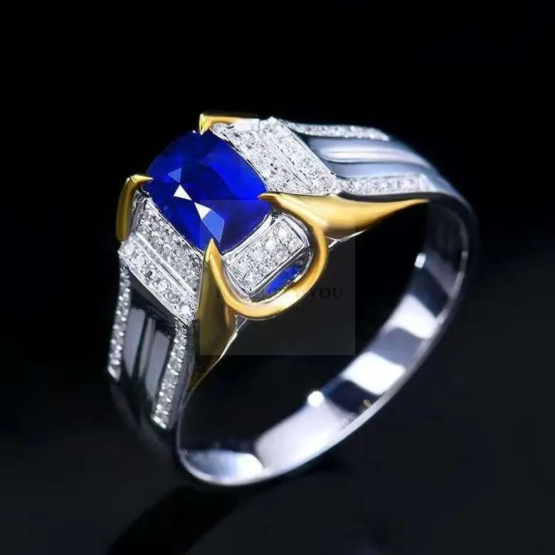 1.02ct Madagascar Blue Sapphire and Gold Ring - Uniquely You Online