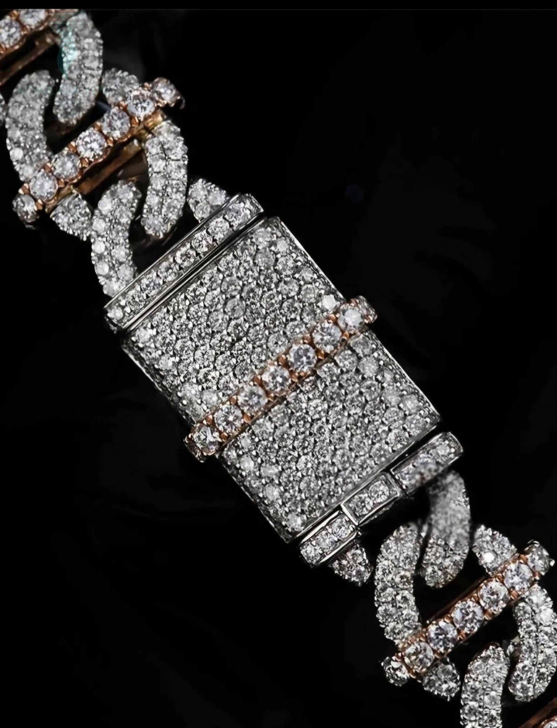 16mm Moissanite Cuban Division Link Chain and Bracelet  Uniquely You Online 