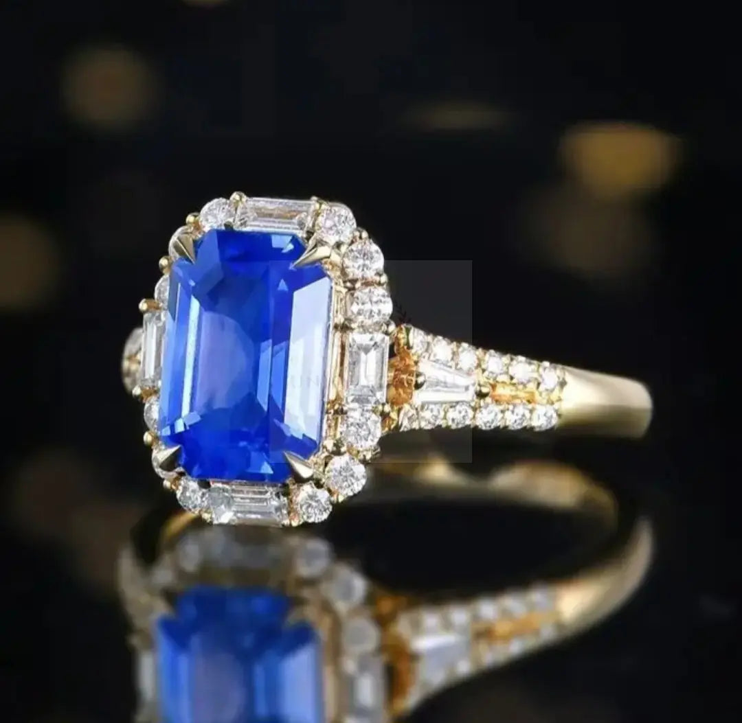 2.51ct Cornflower Blue Sapphire Ring  Uniquely You Online