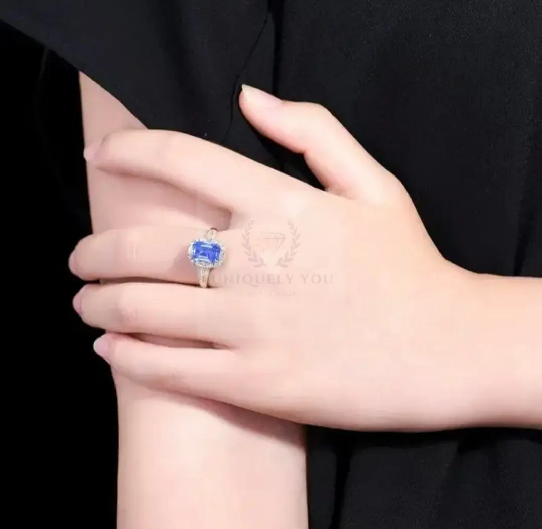 2.51ct Cornflower Blue Sapphire Ring  Uniquely You Online