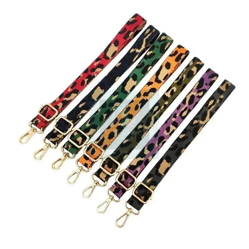 2.5cm Wide Leopard Adjustable Replacement Strap - Uniquely You Online