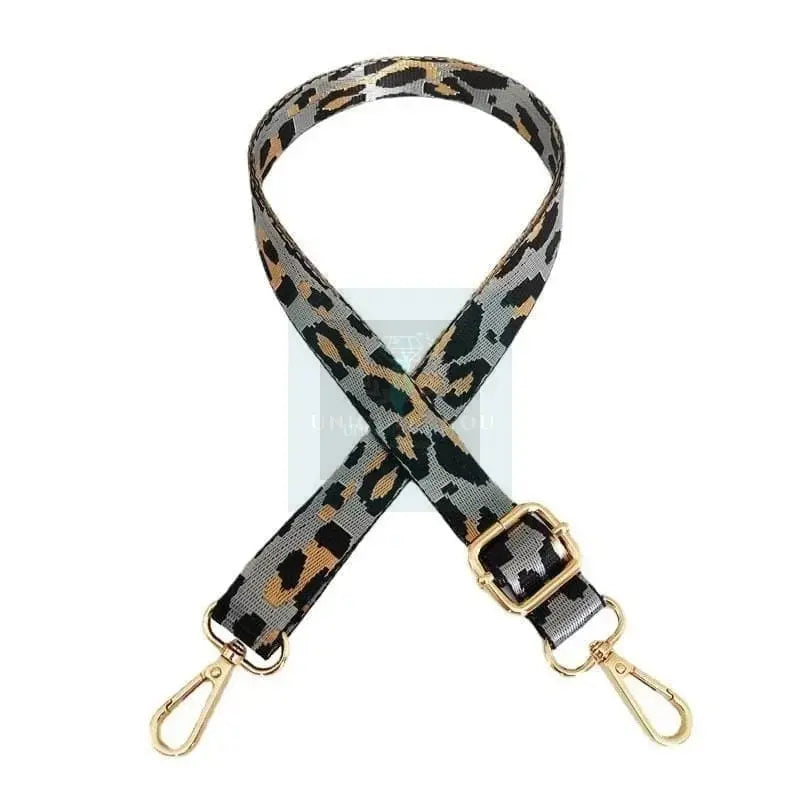 2.5cm Wide Leopard Adjustable Replacement Strap - Uniquely You Online