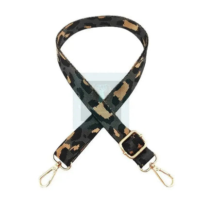 2.5cm Wide Leopard Adjustable Replacement Strap - Uniquely You Online