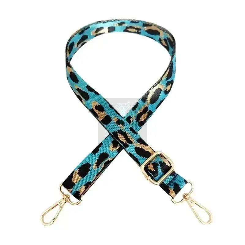 2.5cm Wide Leopard Adjustable Replacement Strap - Uniquely You Online