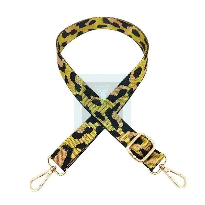 2.5cm Wide Leopard Adjustable Replacement Strap - Uniquely You Online