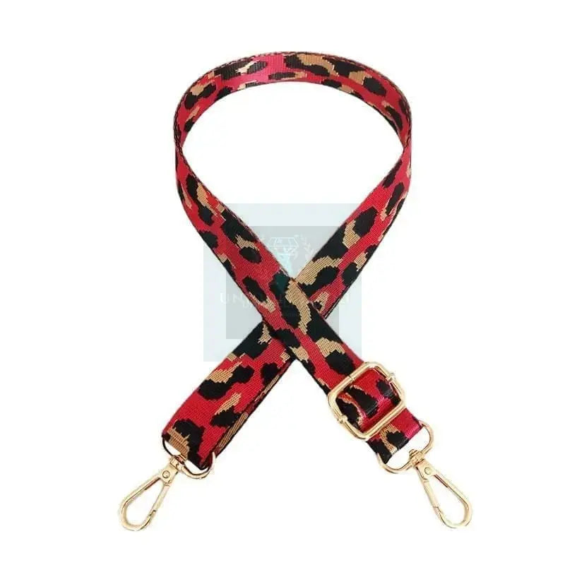 2.5cm Wide Leopard Adjustable Replacement Strap - Uniquely You Online