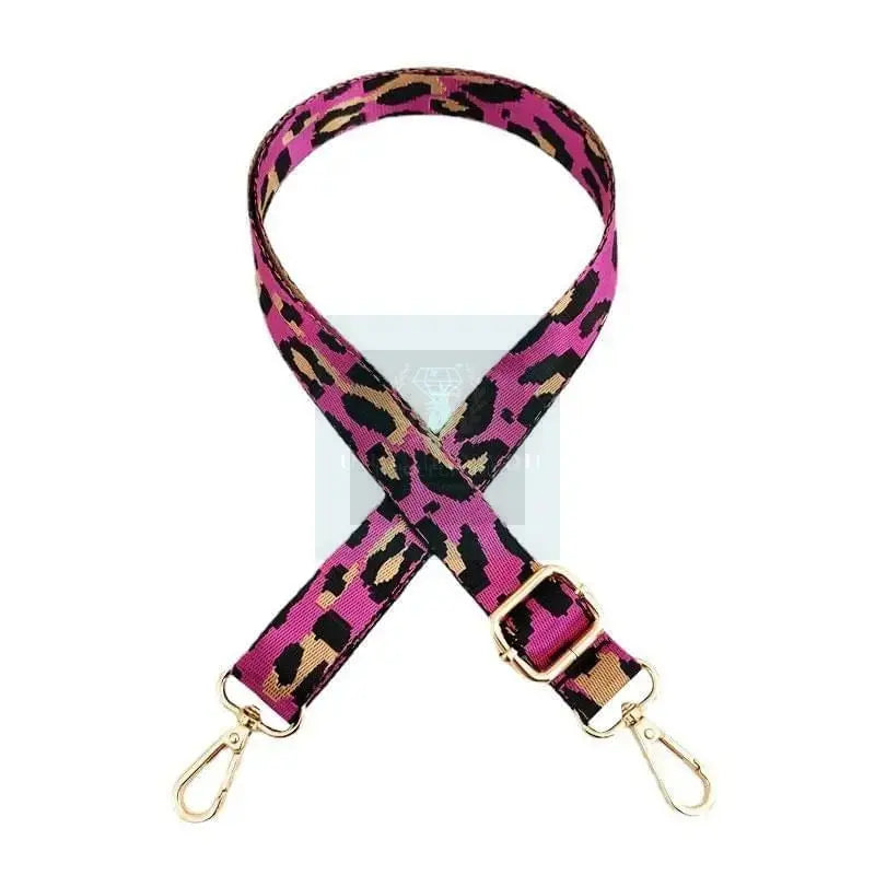 2.5cm Wide Leopard Adjustable Replacement Strap - Uniquely You Online