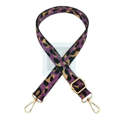 2.5cm Wide Leopard Adjustable Replacement Strap - Uniquely You Online