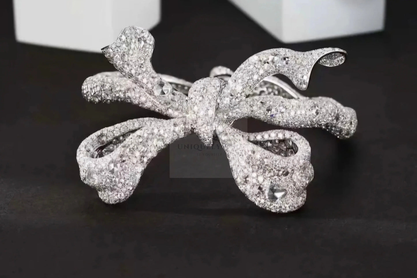 21.655ct Diamond Ribbon Bow Bracelet  Uniquely You Online