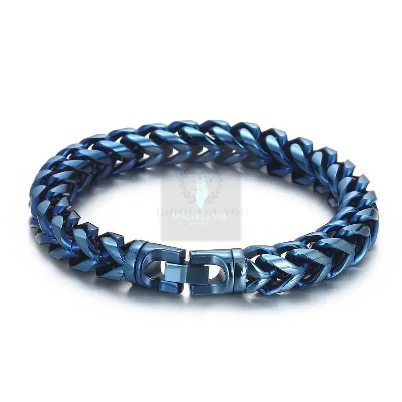 230mm Titanium Herringbone Bracelet - Uniquely You Online