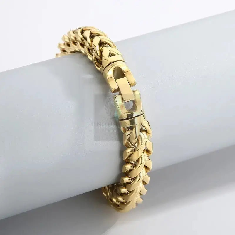 230mm Titanium Herringbone Bracelet - Uniquely You Online