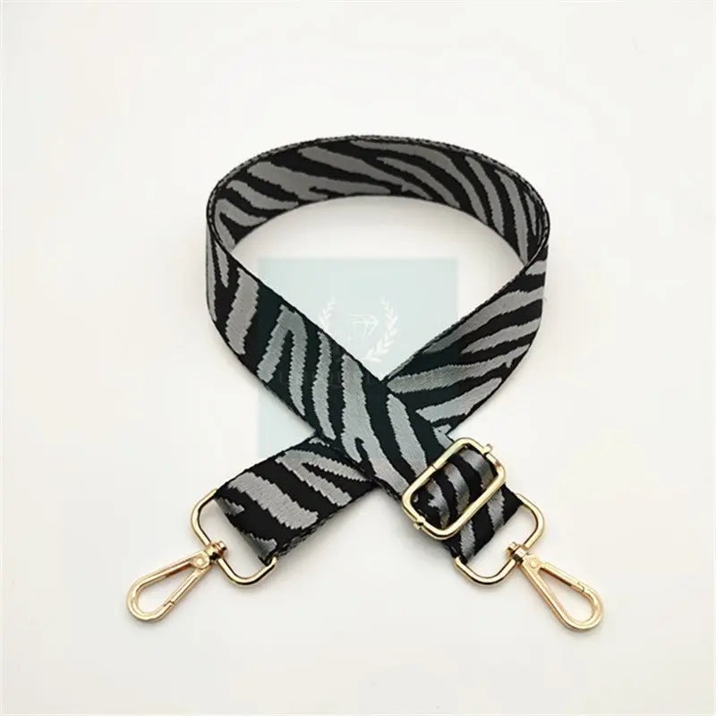 3.8cm Zebra Handle Strap - Uniquely You Online