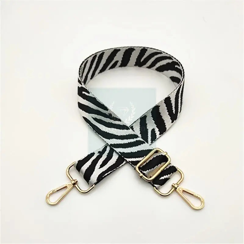 3.8cm Zebra Handle Strap - Uniquely You Online