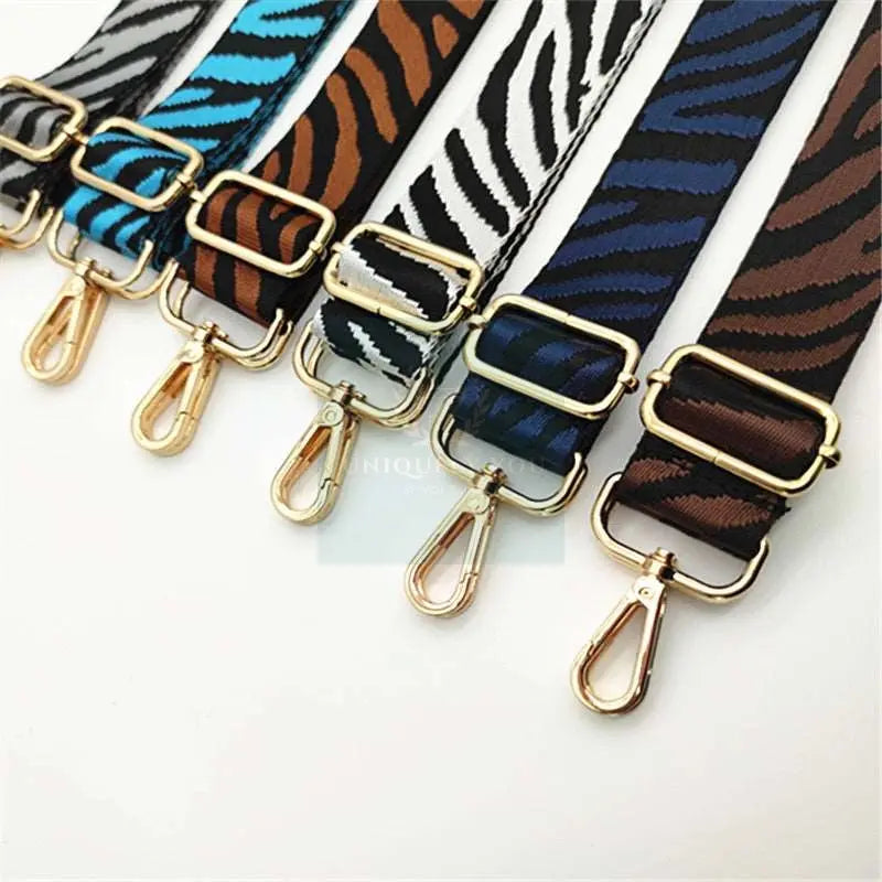 3.8cm Zebra Handle Strap - Uniquely You Online