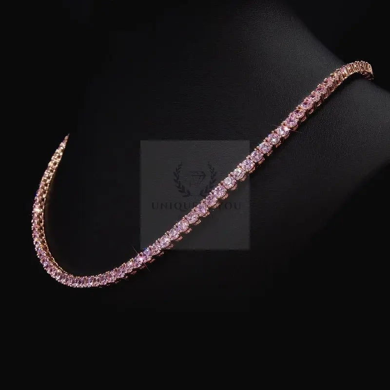 3mm-6.5mm Moissanite Tennis Necklace (variety)