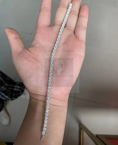 4mm Moissanite Tennis Necklace and Bracelet - Uniquely You Online