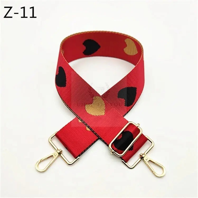 5cm Heart Bag Straps - Uniquely You Online