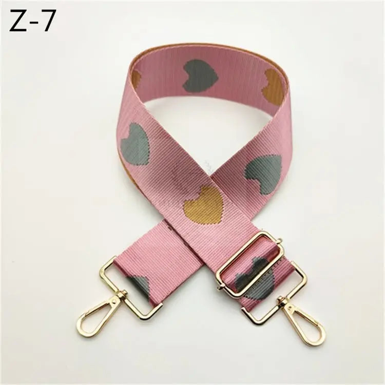 5cm Heart Bag Straps - Uniquely You Online