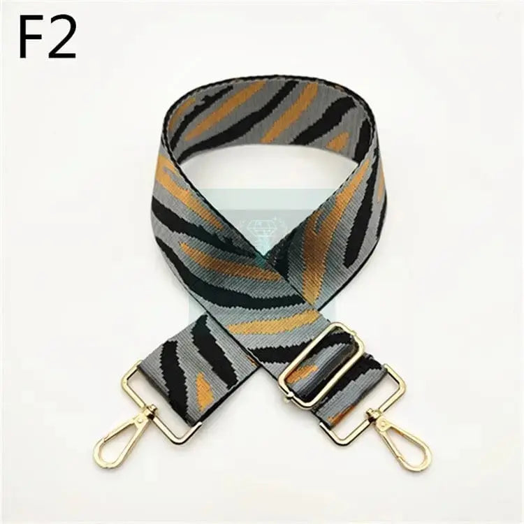 5cm Zebra Bag Straps - Uniquely You Online