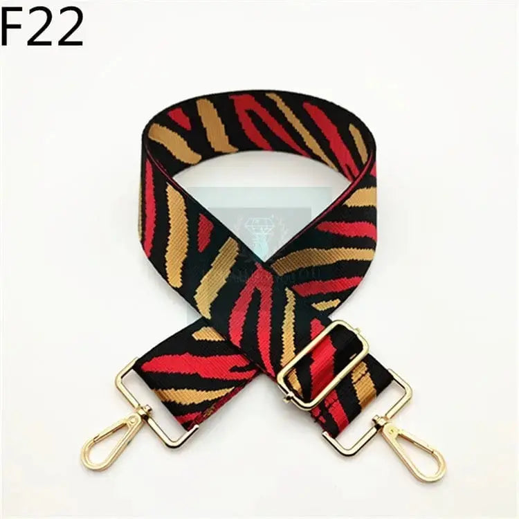 5cm Zebra Bag Straps - Uniquely You Online