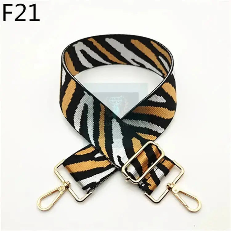 5cm Zebra Bag Straps - Uniquely You Online