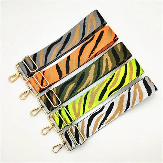 5cm Zebra Bag Straps - Uniquely You Online