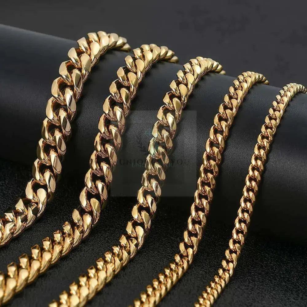 6-18mm Cuban Link Chain - Uniquely You Online