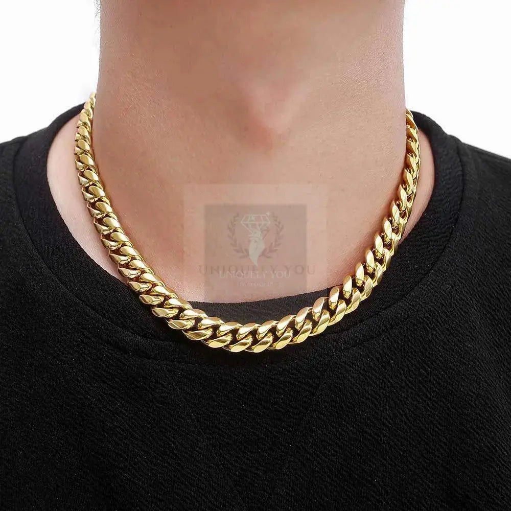 6-18mm Cuban Link Chain - Uniquely You Online