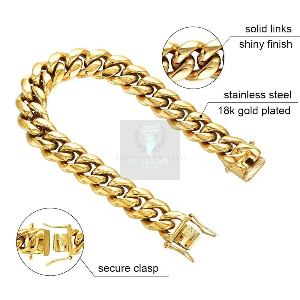 6-18mm Cuban Link Chain - Uniquely You Online