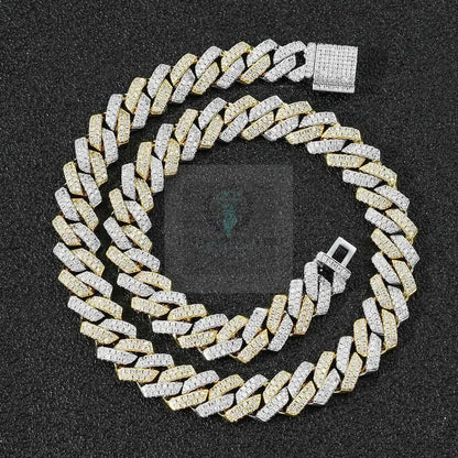 9mm CZ Striped Cuban Link Chain - Uniquely You Online