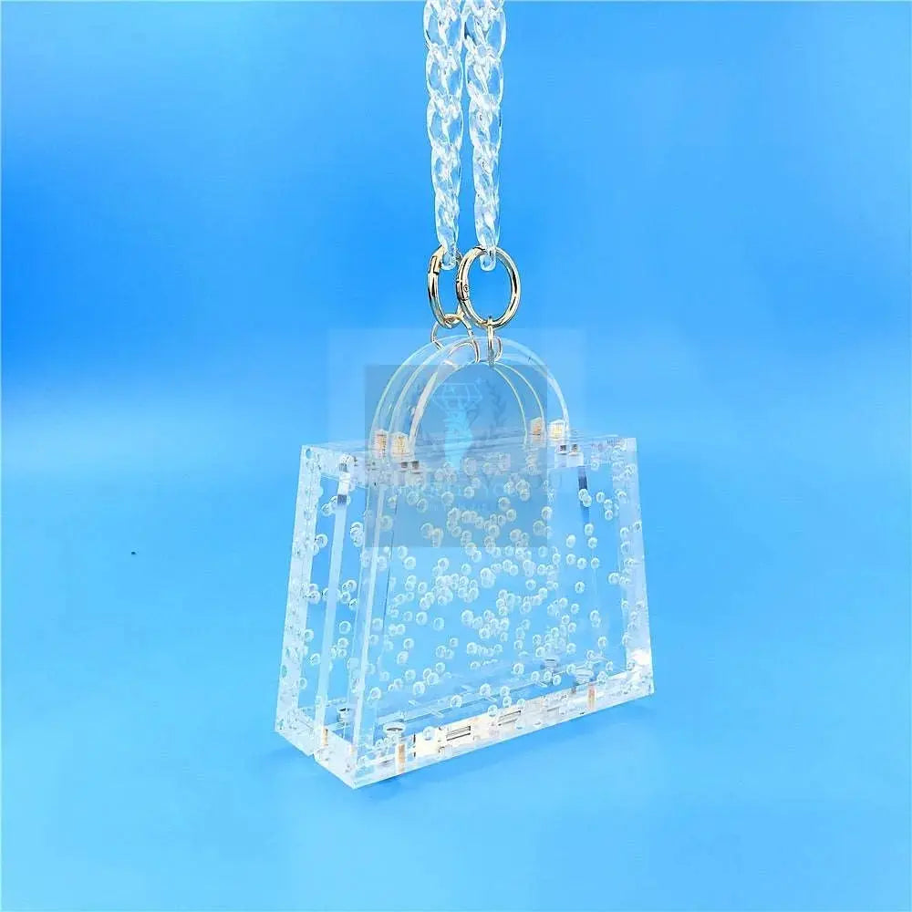 Acrylic Bubble Clutch - Uniquely You Online