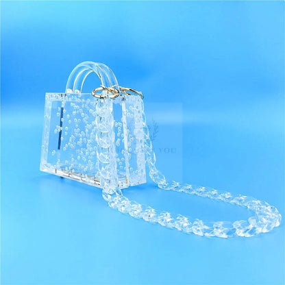 Acrylic Bubble Clutch - Uniquely You Online