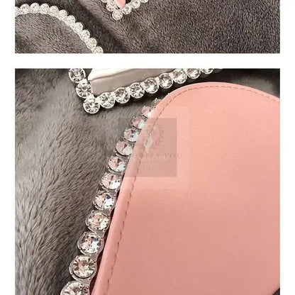 Acrylic Crystal Heart Clutch - Uniquely You Online