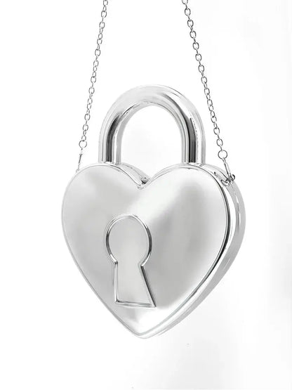 Acrylic Heart Key Clutch - Uniquely You Online