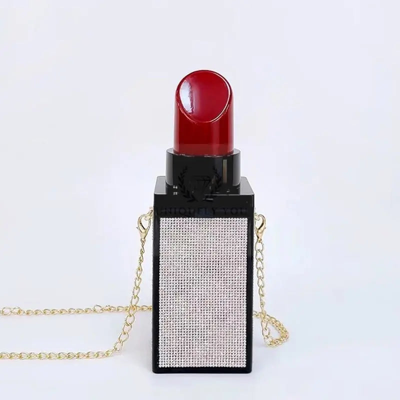 Acrylic Lipstick Box Clutch - Uniquely You Online