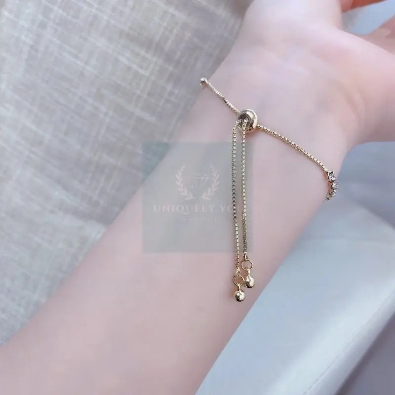 Adjustable Moon Star Bracelet - Uniquely You Online