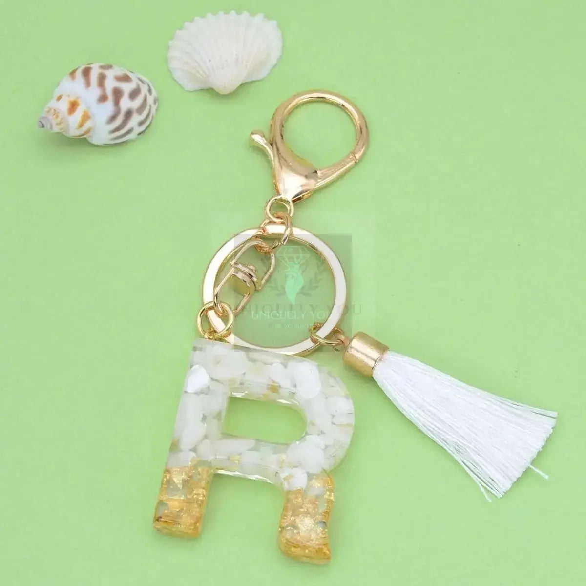 Alphabet Resin Charm - Uniquely You Online