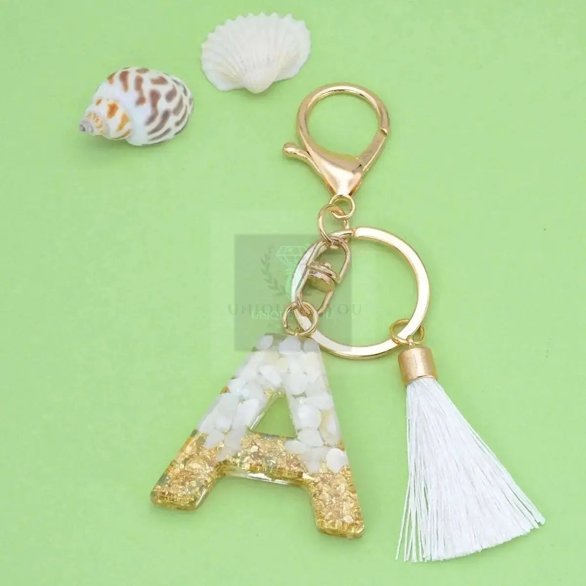 Alphabet Resin Charm - Uniquely You Online