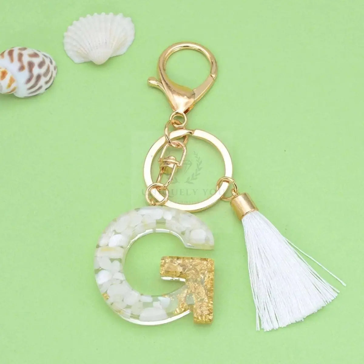 Alphabet Resin Charm - Uniquely You Online