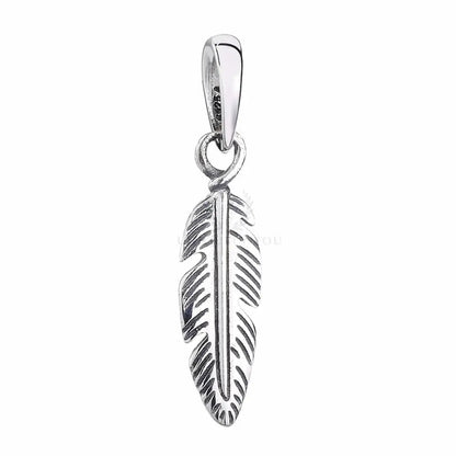 Antique Feather Charm