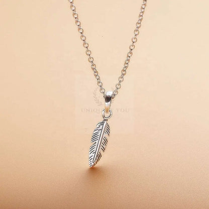 Antique Feather Charm