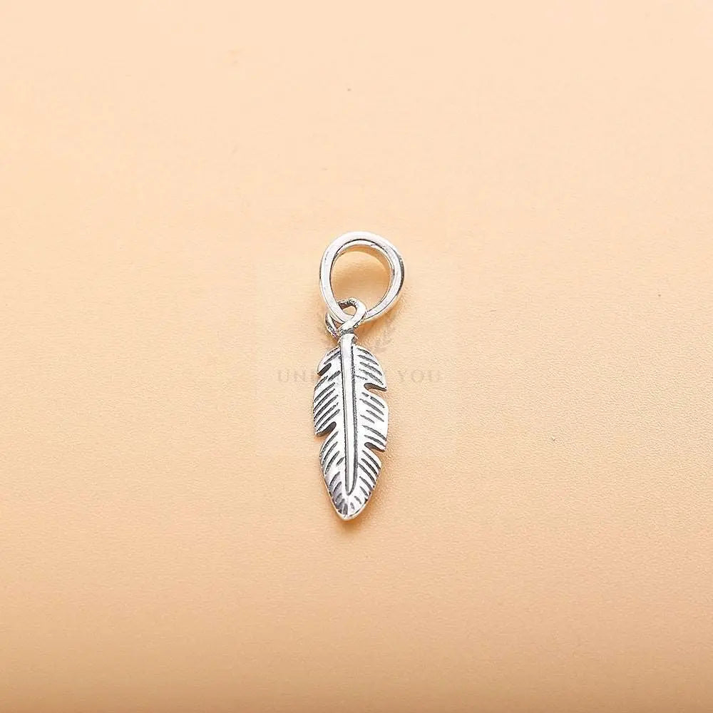 Antique Feather Charm