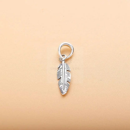 Antique Feather Charm