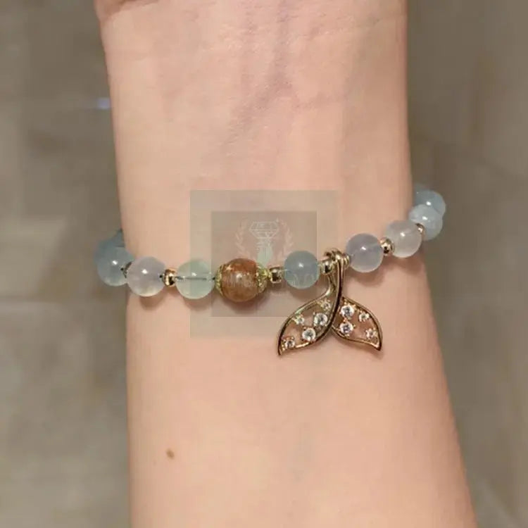 Aquamarine Gemstone Bracelet - Uniquely You Online