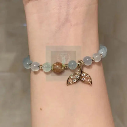 Aquamarine Gemstone Bracelet - Uniquely You Online