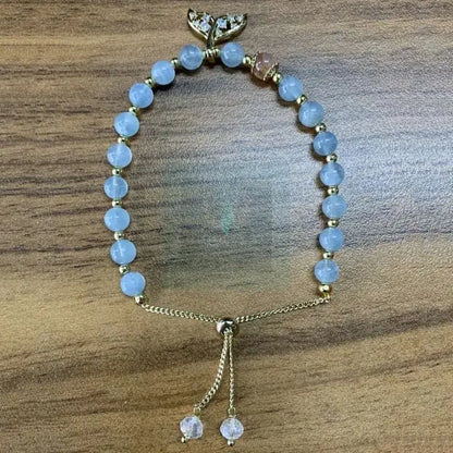 Aquamarine Gemstone Bracelet - Uniquely You Online