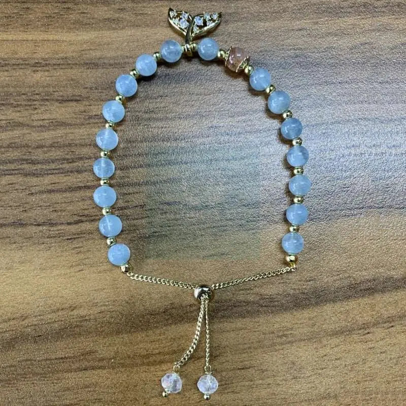 Aquamarine Gemstone Bracelet - Uniquely You Online