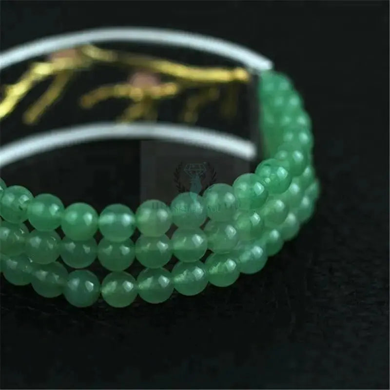 Aventurine Flower Bead Bracelet - Uniquely You Online